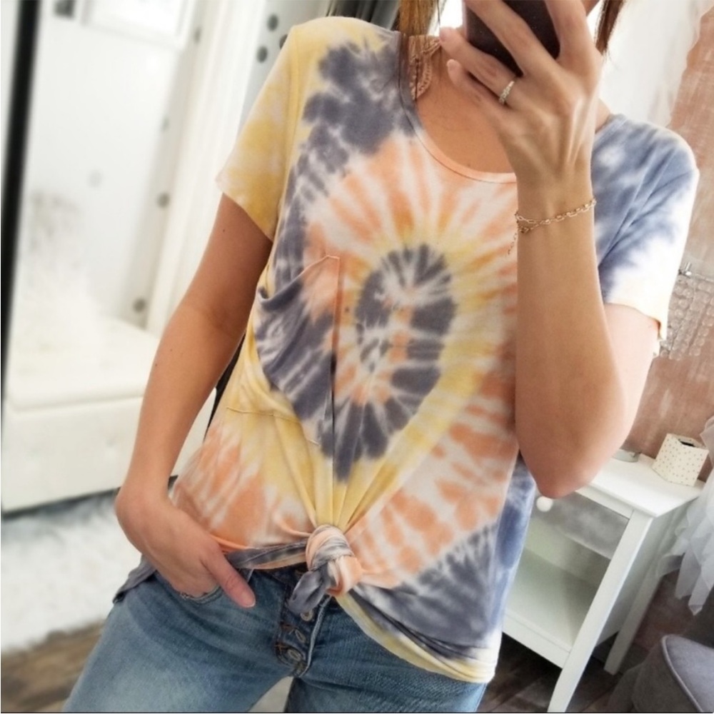 Soft Tie Dye Tunic Tee